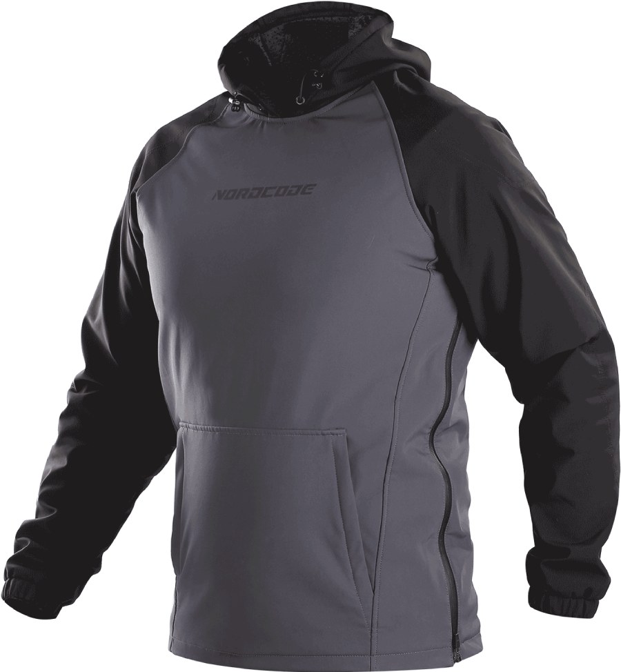 Φωτογραφία προϊόντος: ΦΟΥΤΕΡ HOODIE LYNX SOFTSHELL BLACK/GREY | NORDCODE