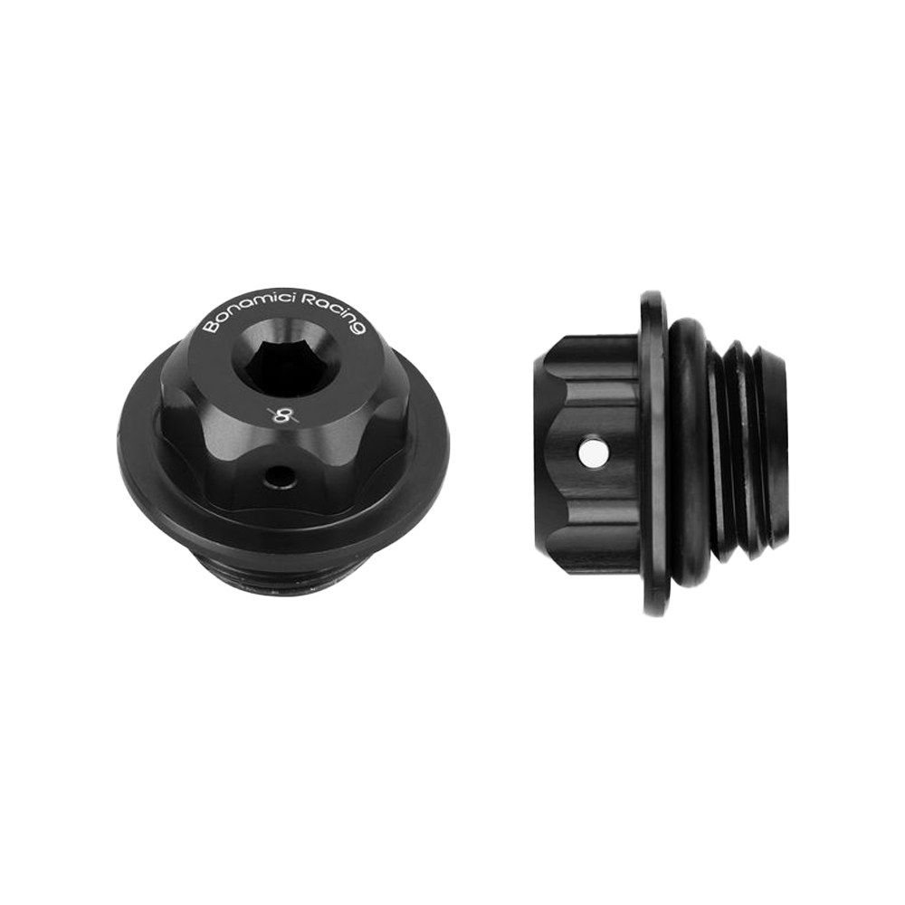 Φωτογραφία προϊόντος: ΤΑΠΑ ΛΑΔΙΟΥ OIL FILLER CAP ALUMINIUM BLACK T008 ΓΙΑ DUCATI/KAWASAKI/YAMAHA M20*2.5 | BONAMICI