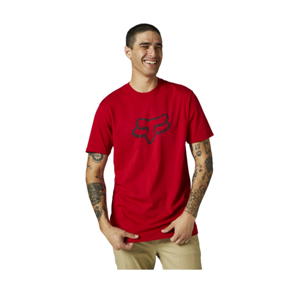 Φωτογραφία προϊόντος: T-SHIRT LEGACY FOX HEAD SS TEE FLAME RED 28990-122 | FOX