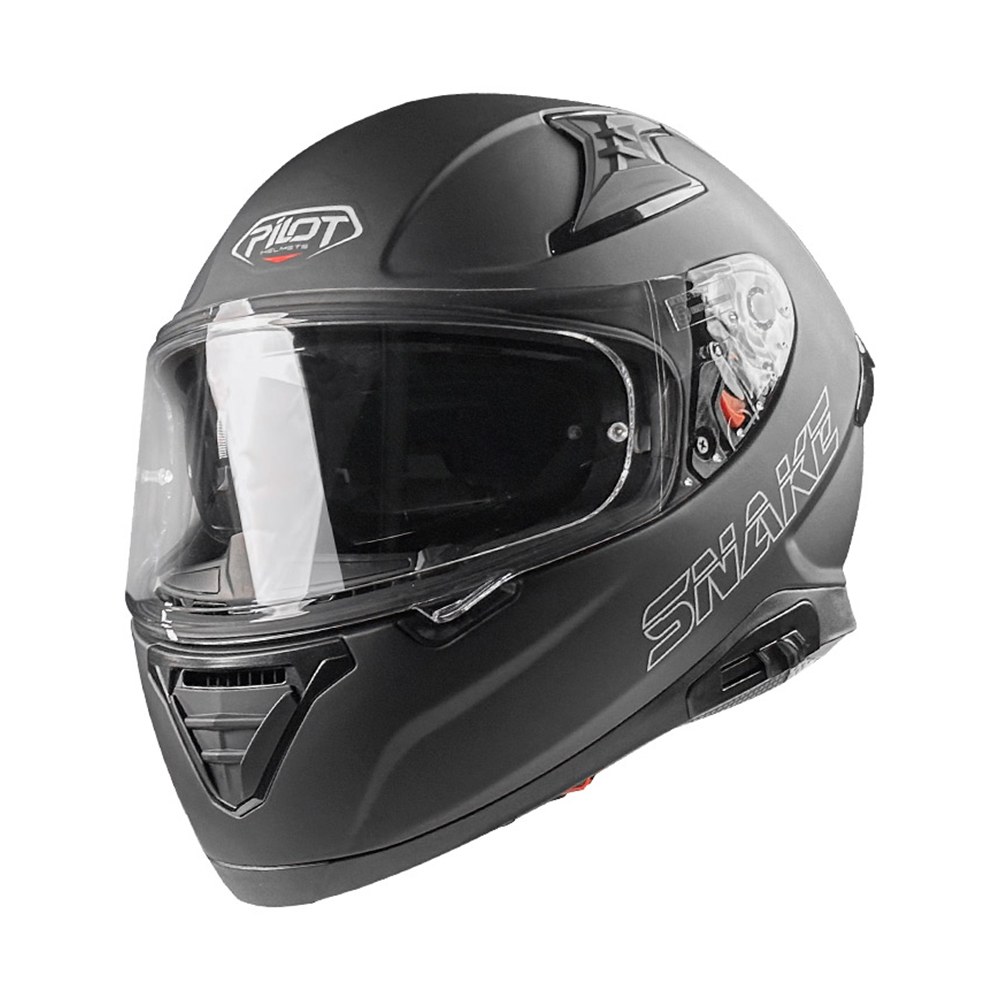 Φωτογραφία προϊόντος: ΚΡΑΝΟΣ FULL FACE SNAKE SV MATT BLACK ECE 22.06 | PILOT