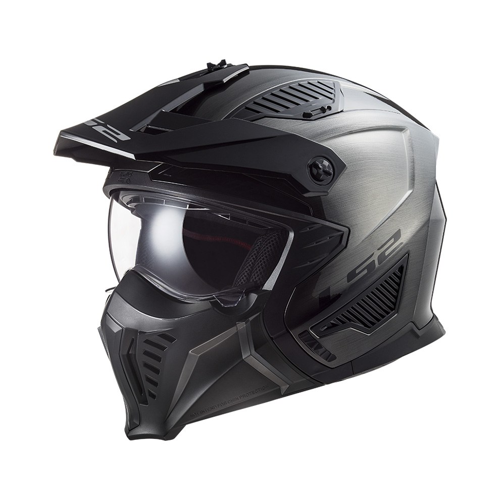 Φωτογραφία προϊόντος: ΚΡΑΝΟΣ MODULAR DRIFTER OF606 SOLID JEANS TITANIUM ECE 22.06 | LS2