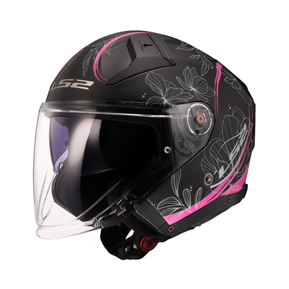 Φωτογραφία προϊόντος: ΚΡΑΝΟΣ JET INFINITY II OF603 LOTUS MATT PINK ECE 22.06 | LS2