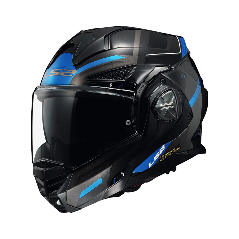 Φωτογραφία προϊόντος: ΚΡΑΝΟΣ MODULAR FF901 ADVANT X SPECTRUM BLACK TITANIUM BLUE ECE 22.06 |LS2
