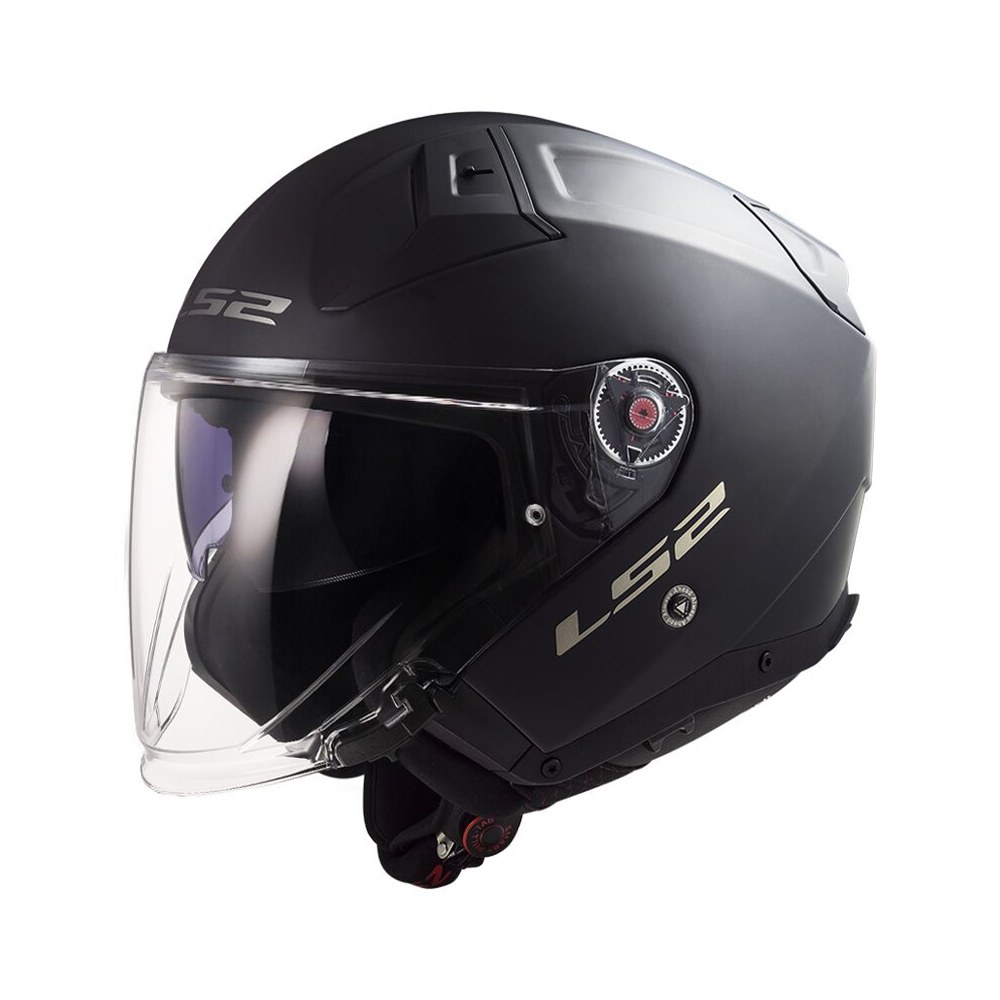 Φωτογραφία προϊόντος: ΚΡΑΝΟΣ JET INFINITY II OF603 MATT BLACK ECE 22.06 | LS2