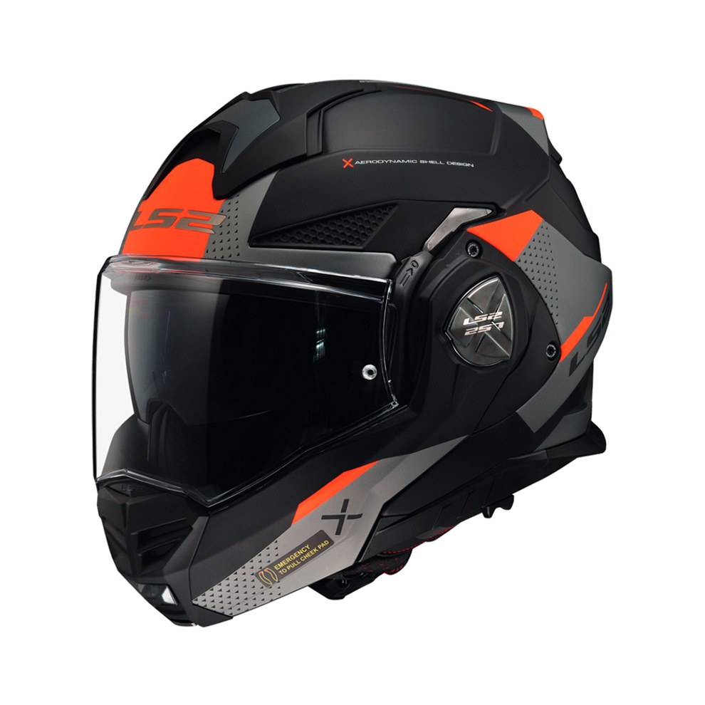 Φωτογραφία προϊόντος: ΚΡΑΝΟΣ MODULAR FF901 ADVANT X OBLIVION MATT BLACK TITANIUM ECE 22.06 |LS2