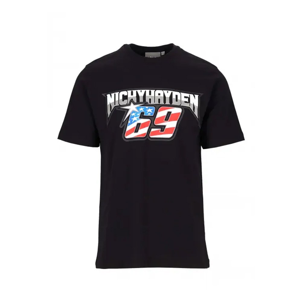 Φωτογραφία προϊόντος: T-SHIRT 69 AMERICAN FLAG BLACK 2234001 | NICKY HAYDEN