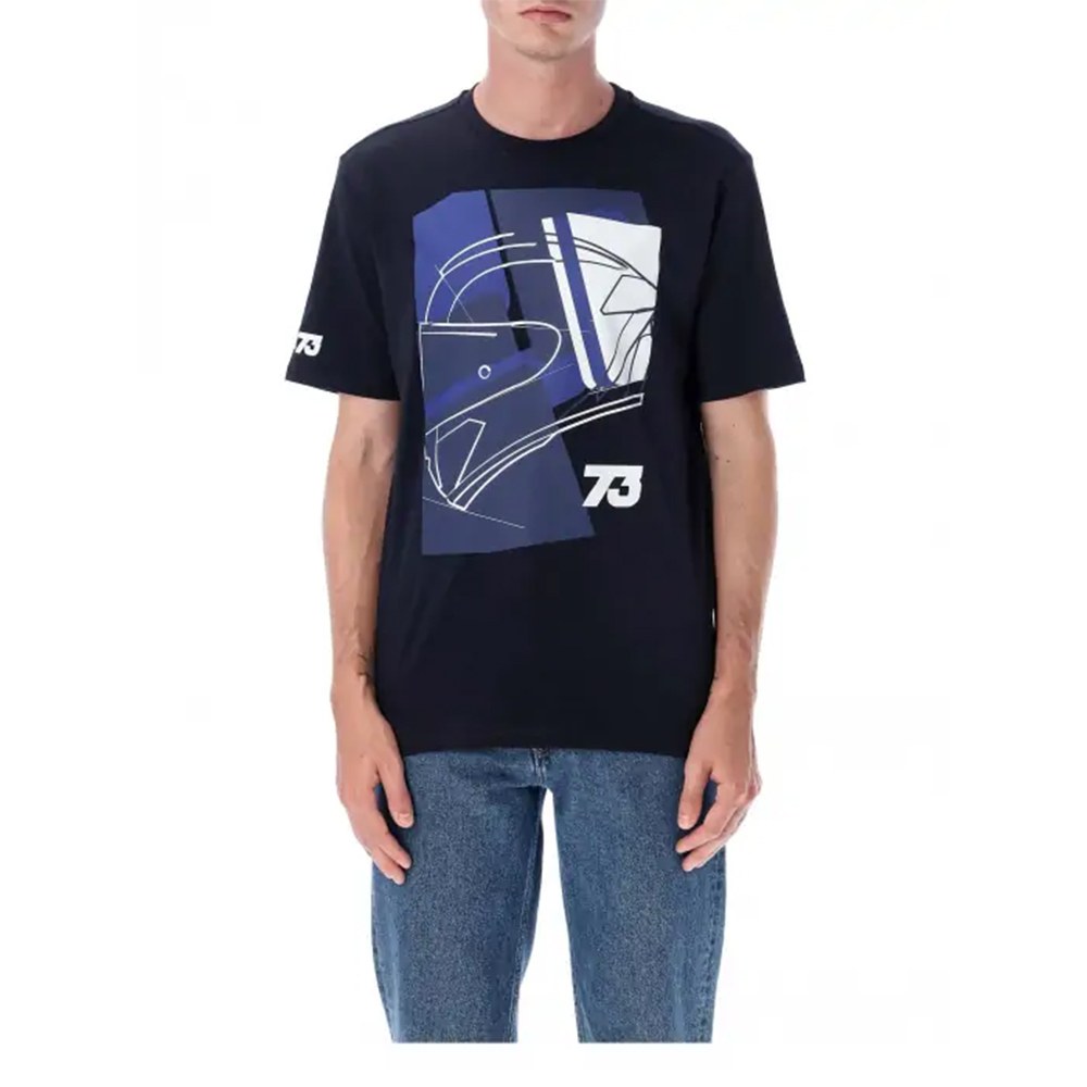 Φωτογραφία προϊόντος: T-SHIRT ALEX HELMET BLUE 2332002 | ALEX MARQUEZ