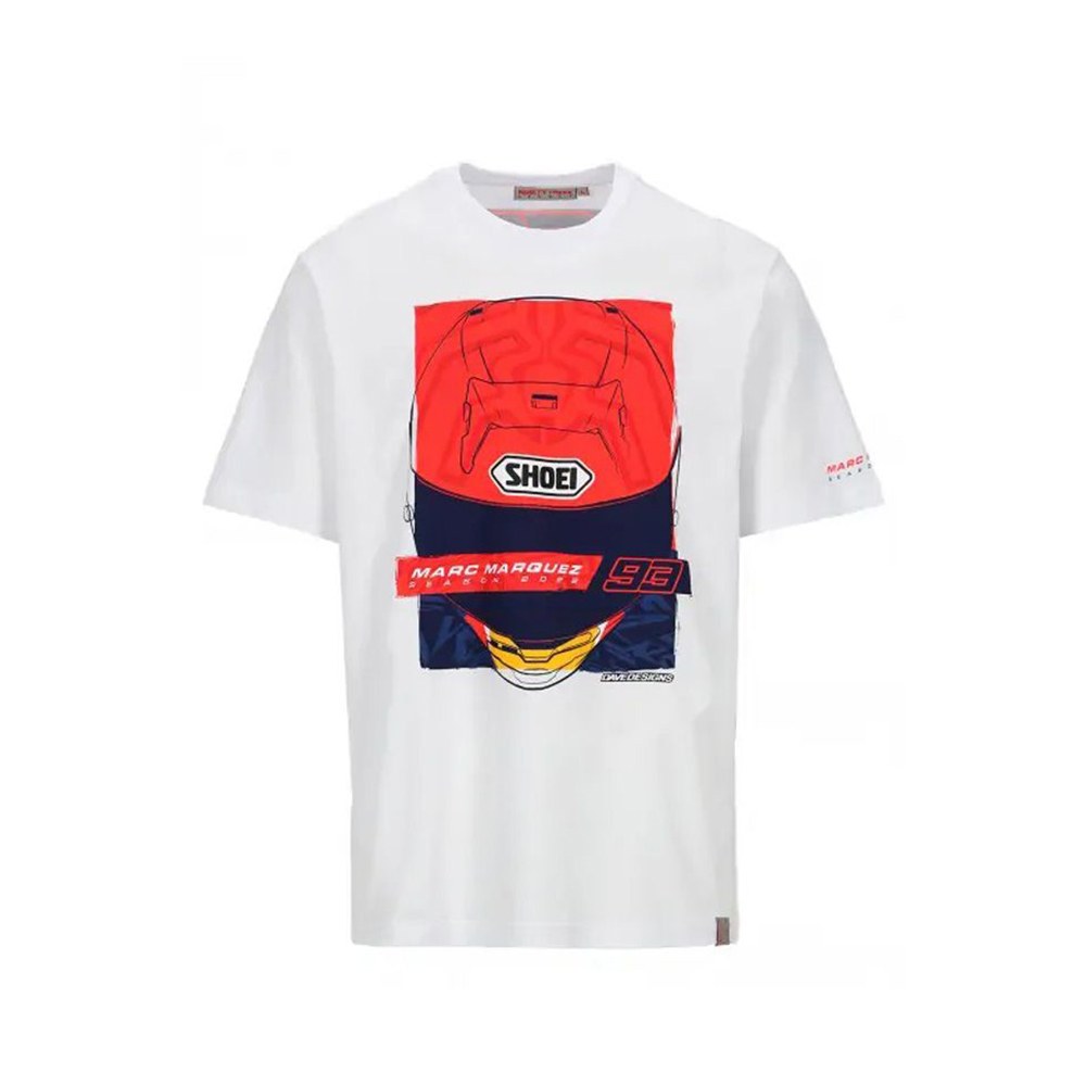 Φωτογραφία προϊόντος: T-SHIRT LEGACY SEASON HELMET WHITE 2233014 | MARC MARQUEZ