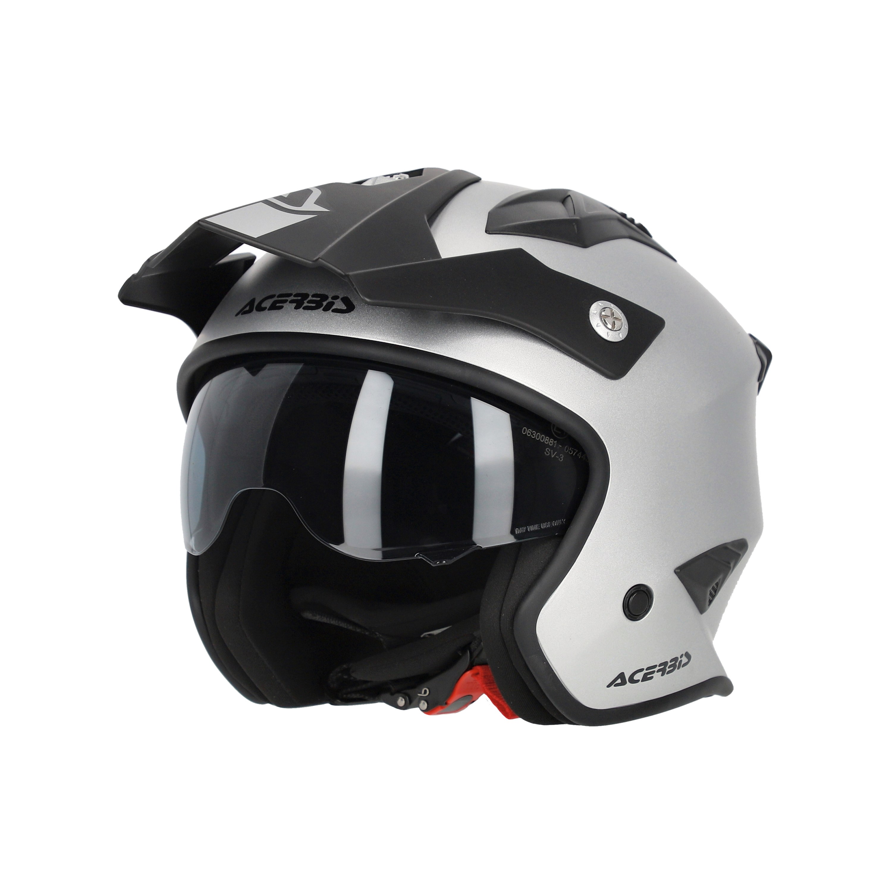 Φωτογραφία προϊόντος: ΚΡΑΝΟΣ JET ARIA METALLIC SILVER ECE 22.06 25937.856 | ACERBIS