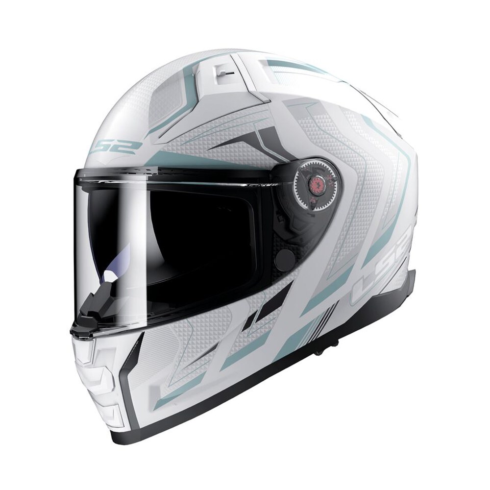 Φωτογραφία προϊόντος: ΚΡΑΝΟΣ FULL FACE VECTOR II FF811 ALIZER M.WHITE/SILVER ECE 22.06 | LS2