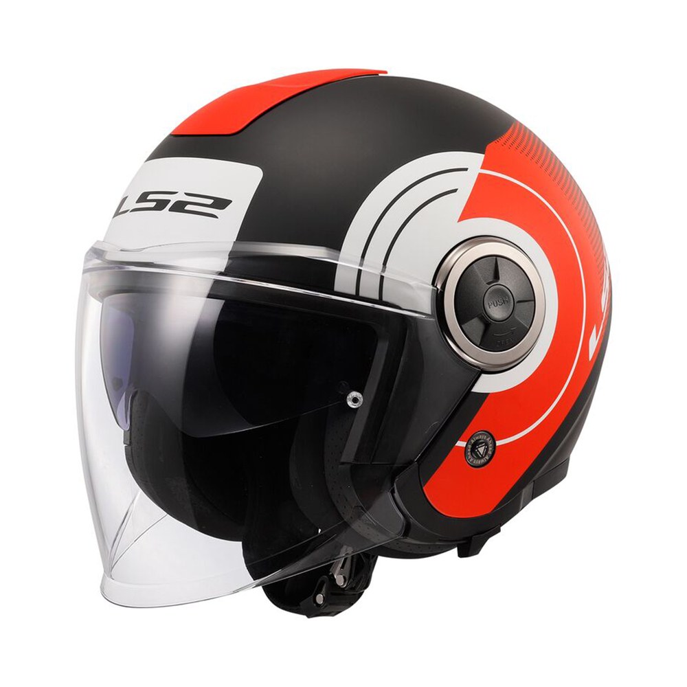 Φωτογραφία προϊόντος: ΚΡΑΝΟΣ JET CLASSY OF620 DISKO BLACK RED WHITE ECE 22.06 | LS2