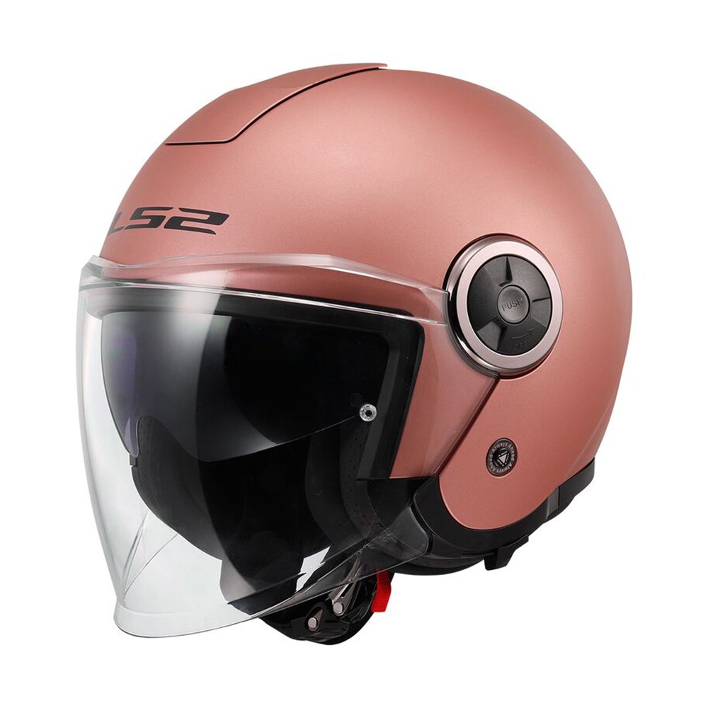 Φωτογραφία προϊόντος: ΚΡΑΝΟΣ JET CLASSY OF620 SOLID MATT GOLD PINK ECE 22.06 | LS2