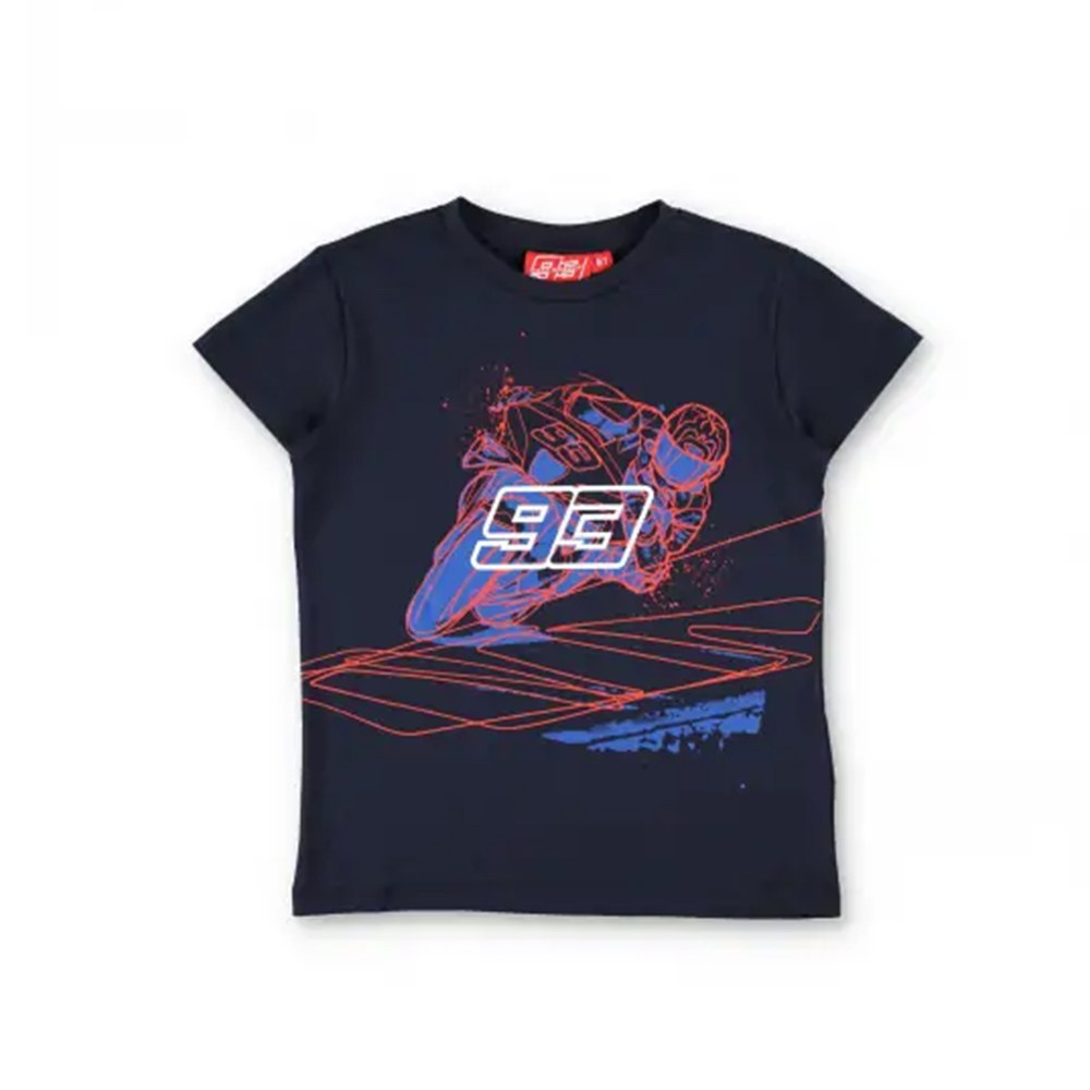 Φωτογραφία προϊόντος: ΠΑΙΔΙΚΟ T-SHIRT GRAPHIC MOTORBIKE BLUE 2433011| MARC MARQUEZ