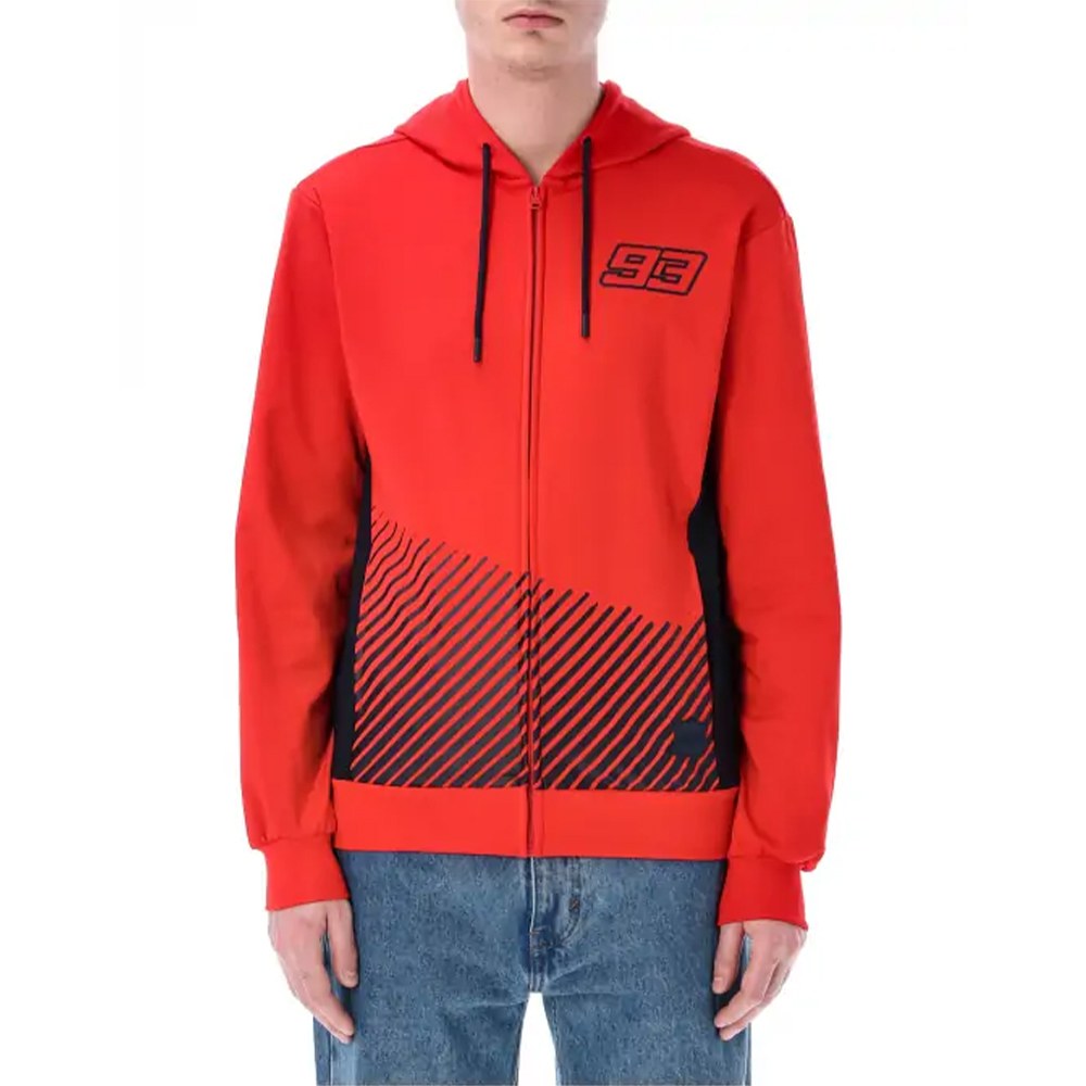Φωτογραφία προϊόντος: ΖΑΚΕΤΑ HOODIE TECHNICAL 93 AND STRIPES RED/BLUE 2423002 | MARC MARQUEZ