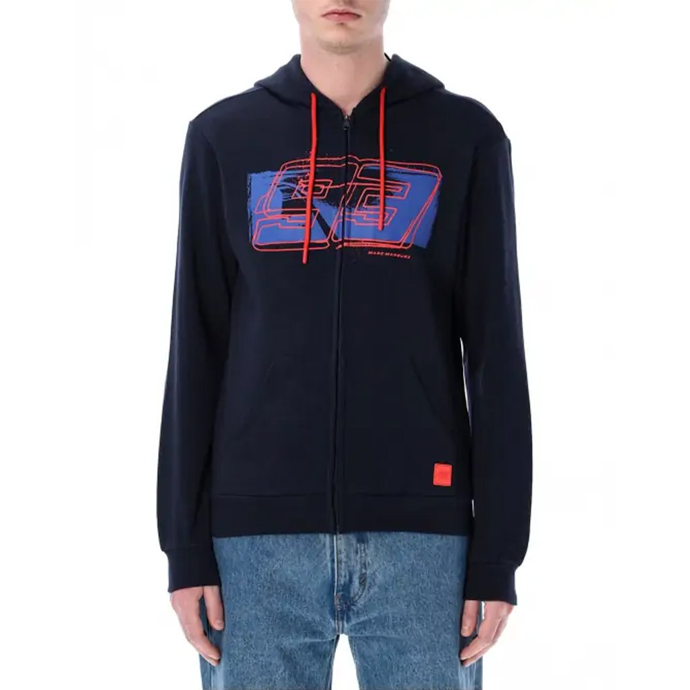 Φωτογραφία προϊόντος: ΖΑΚΕΤΑ HOODIE GRAPHIC 93 BLUE 2423001 | MARC MARQUEZ