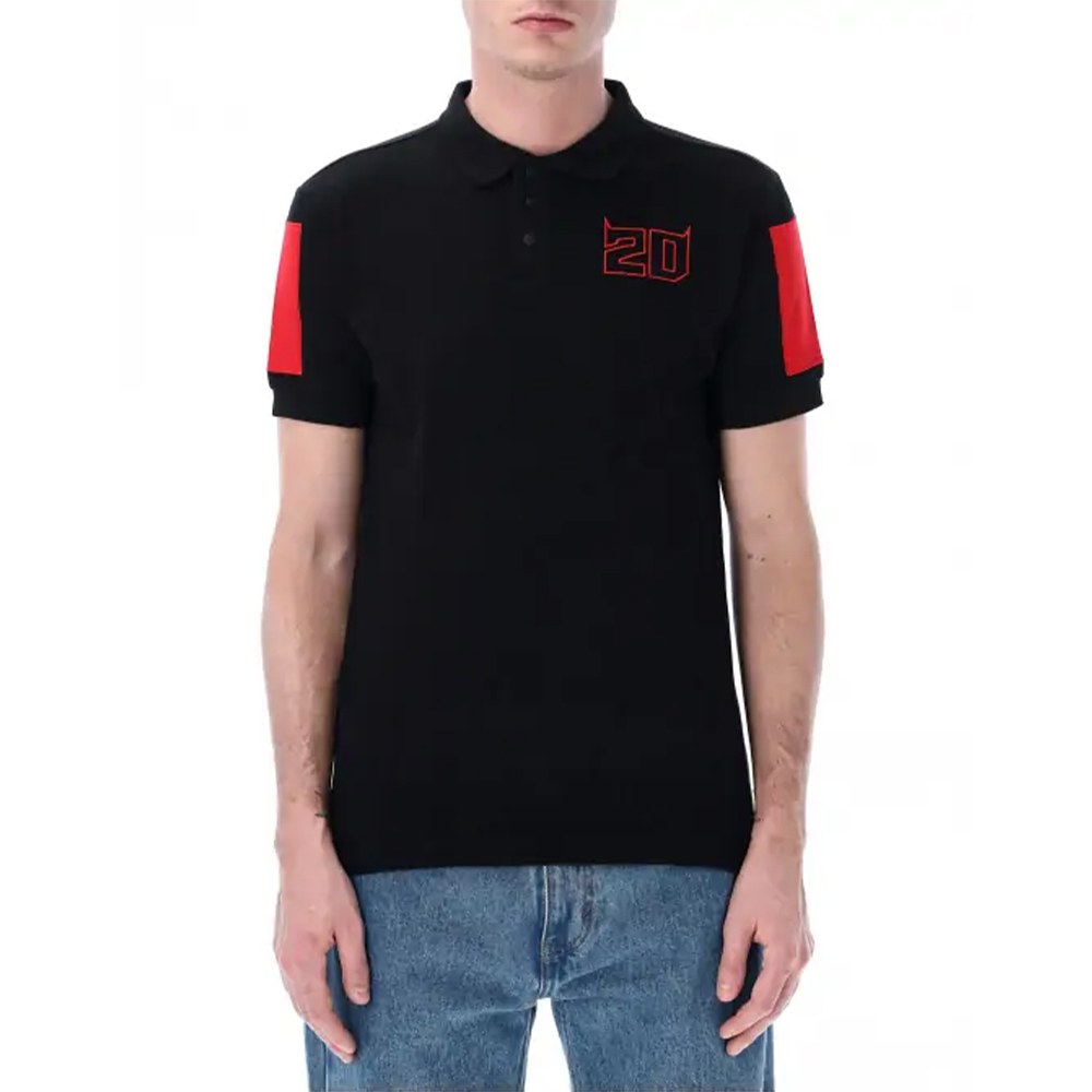 Φωτογραφία προϊόντος: POLO SHIRT 20 OUTLINE BLACK 2413801| FABIO QUARTARARO