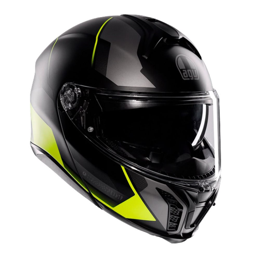 Φωτογραφία προϊόντος: ΚΡΑΝΟΣ FLIP-UP TOURMODULAR MULTI MPLK PERCEPTION MATT BLACK/YELLOW FLUO ECE 22.06 | AGV