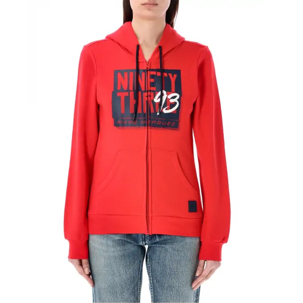 Φωτογραφία προϊόντος: ΓΥΝΑΙΚΕΙA ΖΑΚΕΤΑ HOODY WOMAN NINETY THREE RED 2423003 | MARC MARQUEZ