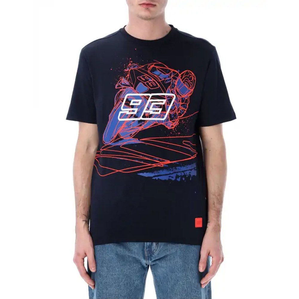 Φωτογραφία προϊόντος: T-SHIRT GRAPHIC MOTORBIKE BLUE 2433003 | MARC MARQUEZ