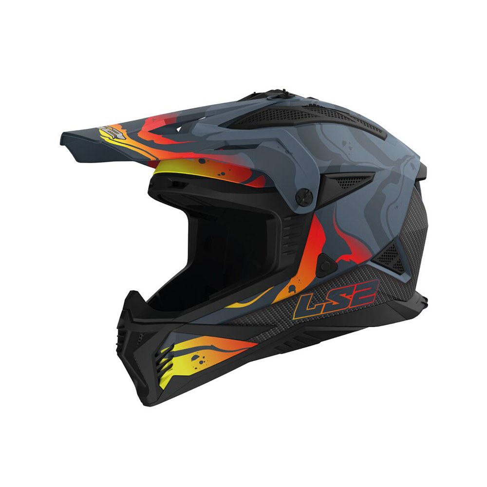 Φωτογραφία προϊόντος: ΚΡΑΝΟΣ MX708 FAST II WASH DARK GREY ECE 22.06 | LS2