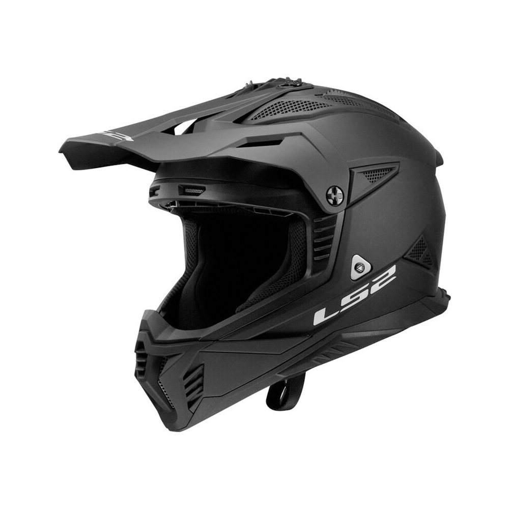 Φωτογραφία προϊόντος: ΚΡΑΝΟΣ MX708 FAST II MATT BLACK ECE 22.06 | LS2