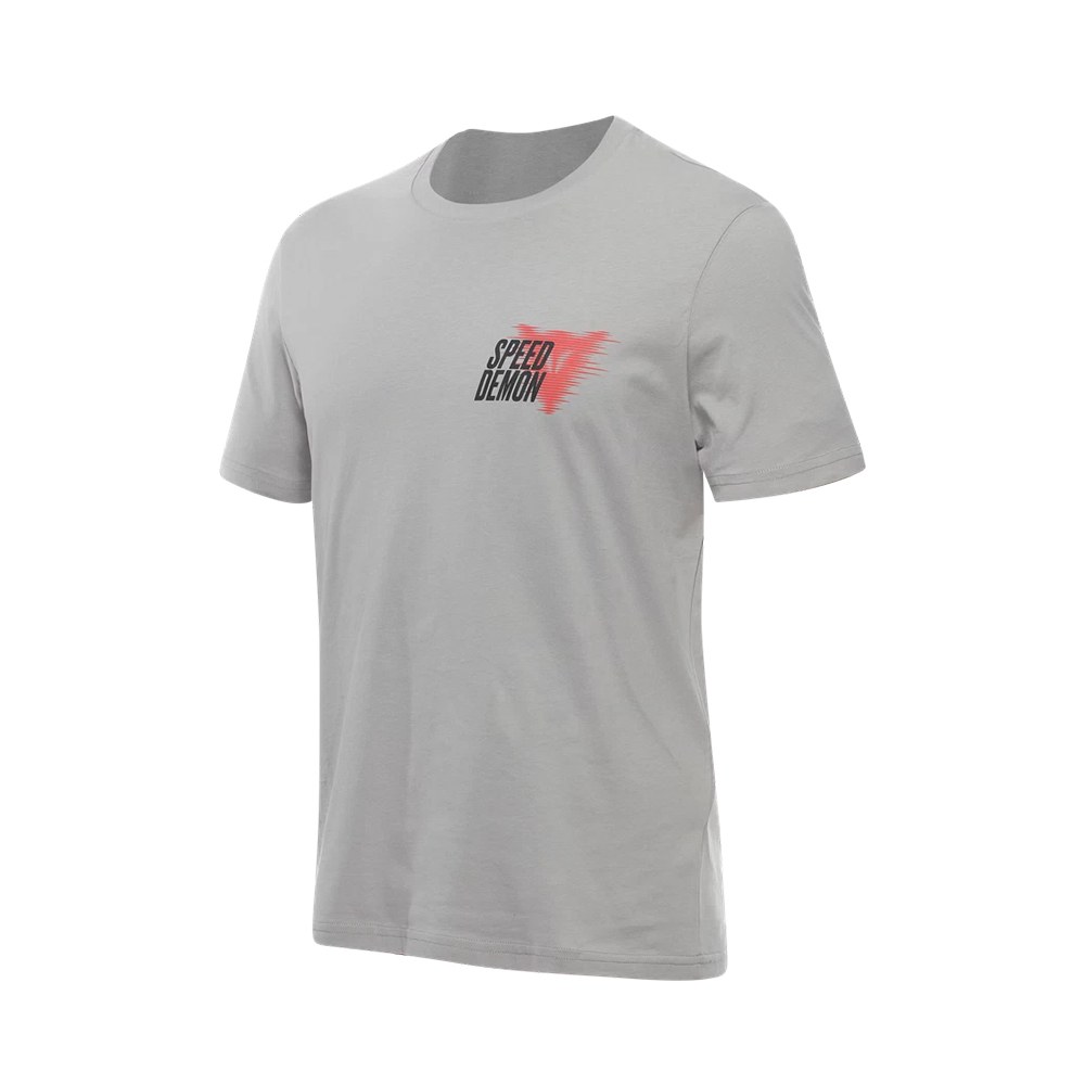 Φωτογραφία προϊόντος: T-SHIRT SPEED DEMON VELOCE GREY-ASH 18900004 | DAINESE