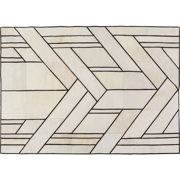 Φωτογραφία προϊόντος: KARE Χαλί Nora Μπεζ - Μαύρο 170x240x1εκ - Μπεζ - 170Μx240Πx1Υ