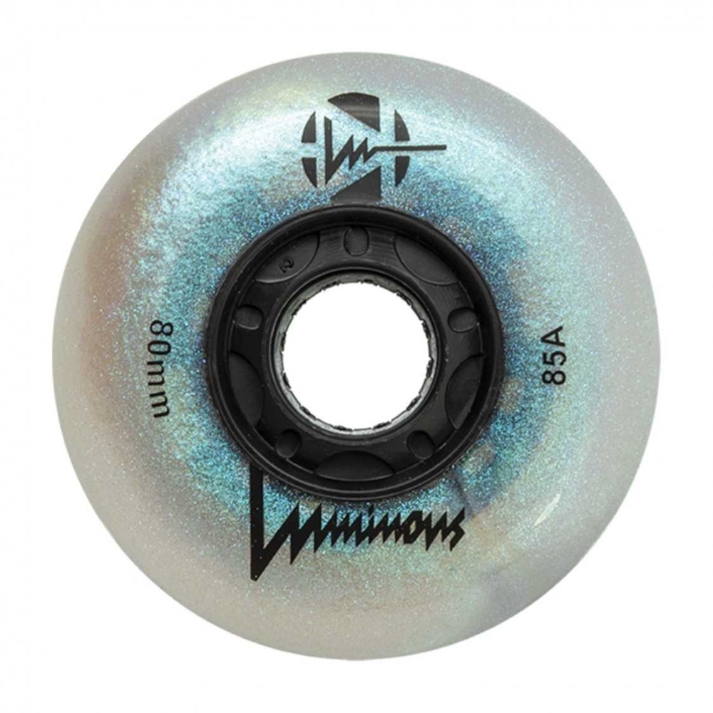 Φωτογραφία προϊόντος: LUMINOUS WHEELS LUMINOUS 58mm/85A Ροδάκι Led - White Pearl (4αδα)