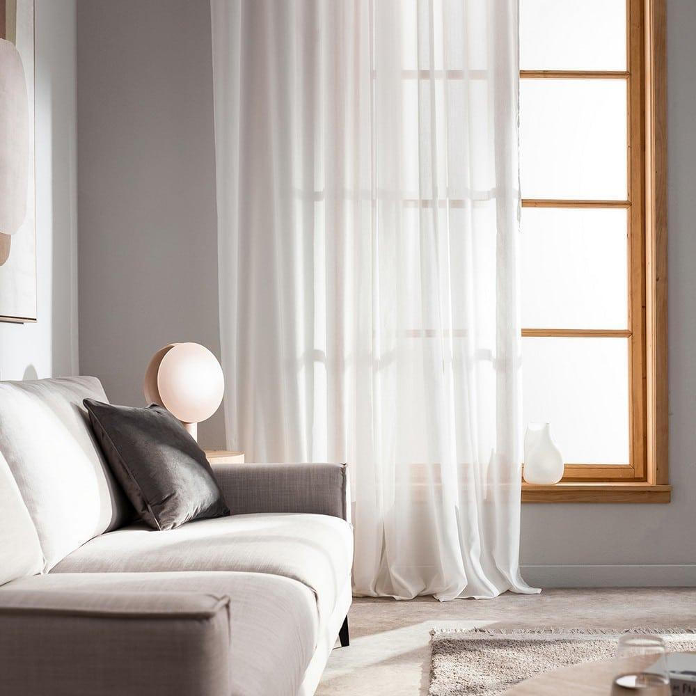 Φωτογραφία προϊόντος: GOFIS HOME ΚΟΥΡΤΙΝΑ ΜΕ ΣΙΡΙΤΙ 200x275cm COMBE OFF WHITE
