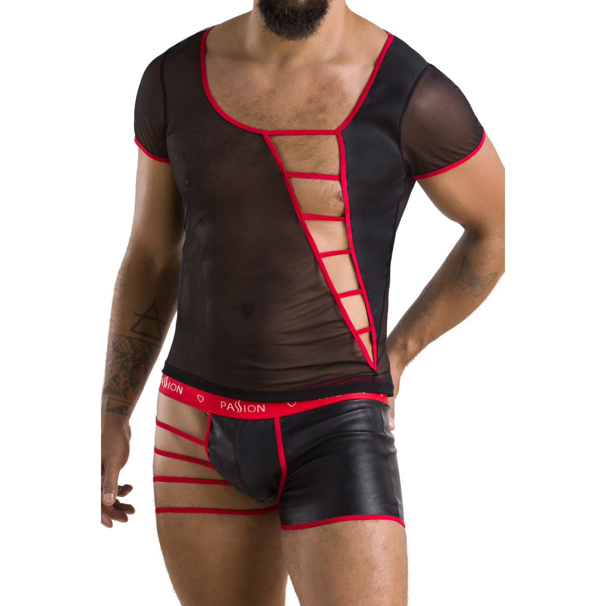 Φωτογραφία προϊόντος: PASSION 055 SET MARK NEGRO S/M