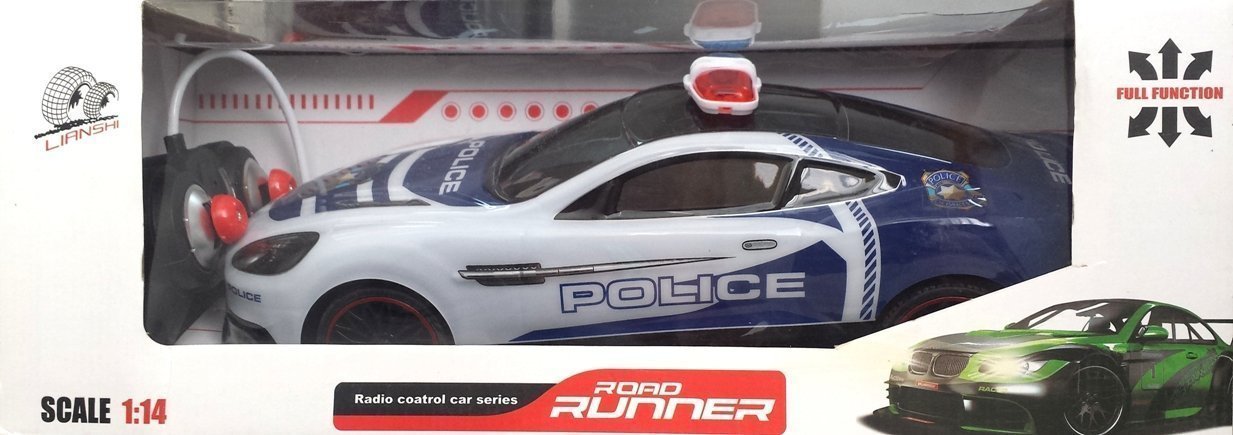 Φωτογραφία προϊόντος: Blue Toys RC Αυτοκινητο Αστυνομιας 4 Function Με Φως 1:14 Οεμ (MKI893960)