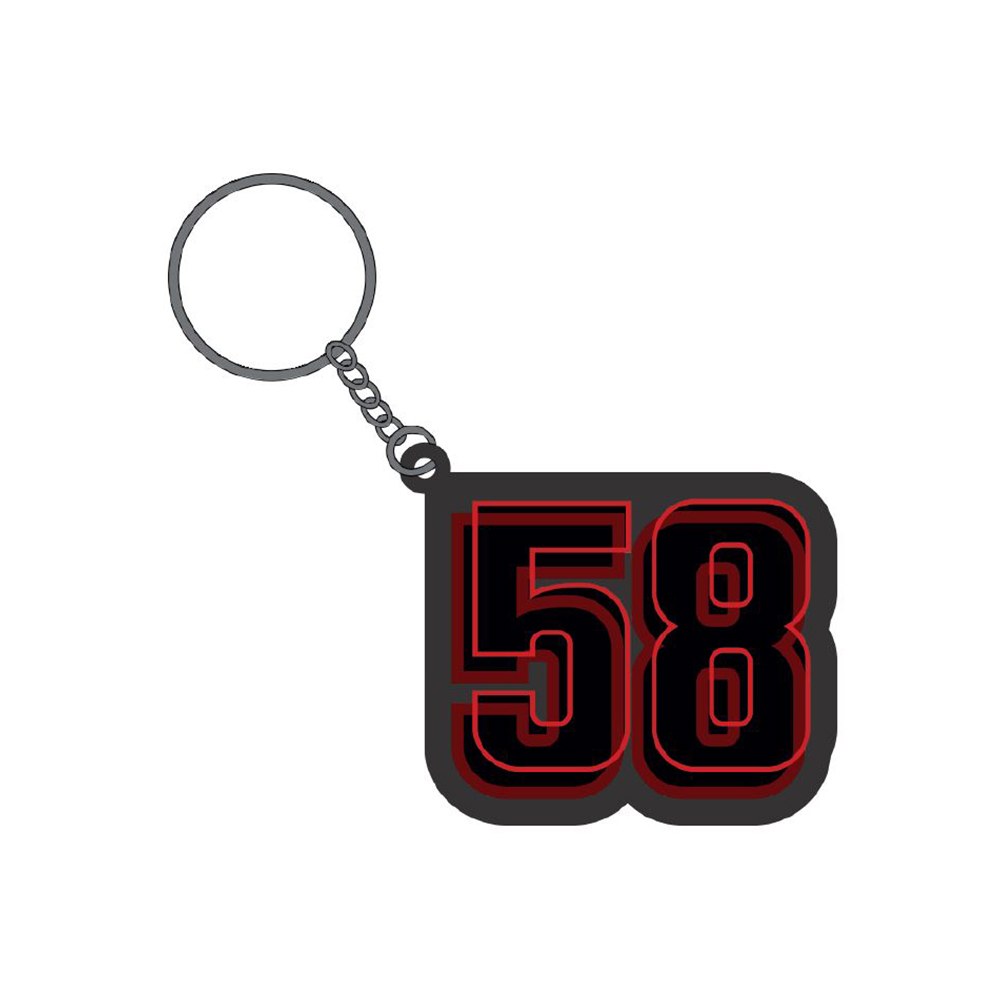 Φωτογραφία προϊόντος: ΜΠΡΕΛΟΚ KEYRING 58 BLACK 2455001 | MARCO SIMONCELLI