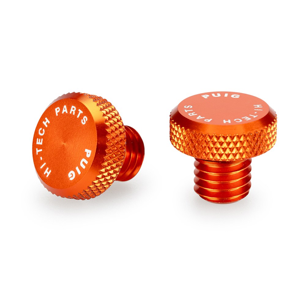 Φωτογραφία προϊόντος: ΤΑΠEΣ ΚΑΘΡΕΦΤΩΝ ORANGE MIRROR HOLE SCREW PLUG M10 x 1.50 21805T | PUIG