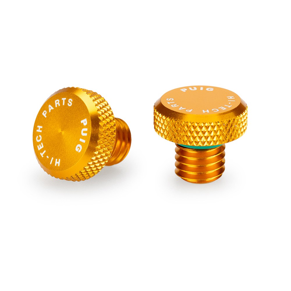 Φωτογραφία προϊόντος: ΤΑΠΕΣ ΚΑΘΡΕΦΤΩΝ GOLD MIRROR HOLE SCREW PLUG M10 x 1.50 21805O | PUIG