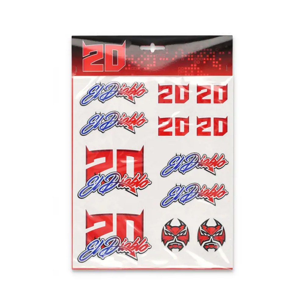 Φωτογραφία προϊόντος: ΑΥΤΟΚΟΛΛΗΤΑ BIG STICKERS 20 EL DIABLO 2353806 | FABIO QUARTARARO