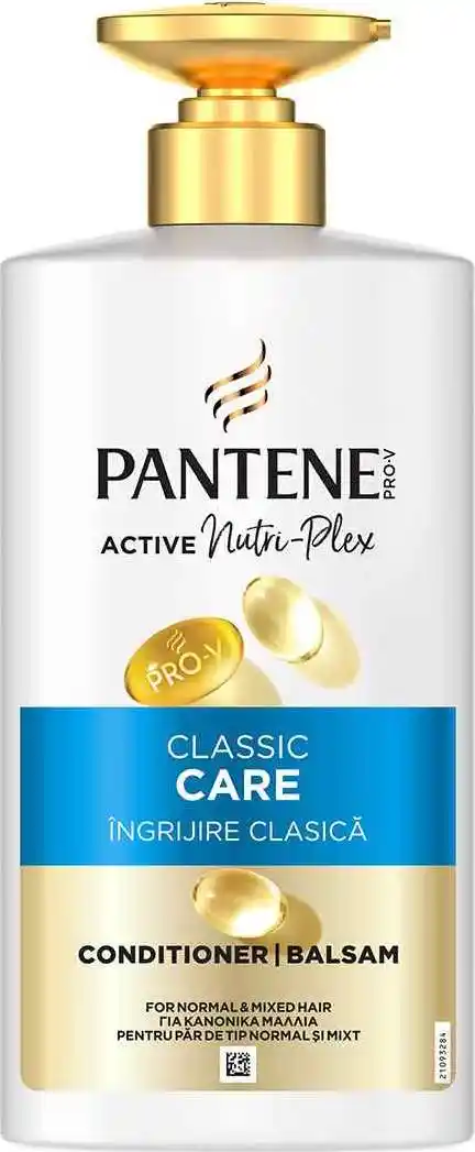 Φωτογραφία προϊόντος: Pantene Pro-V Classic Clean Conditioner Κρέμα Μαλλιών 500ml