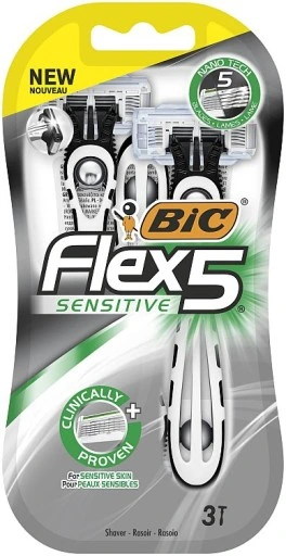 Φωτογραφία προϊόντος: BIC Ανδρικά Ξυραφάκια Hybrid Flex 5 Sensitive