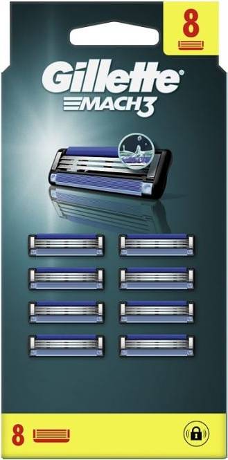 Φωτογραφία προϊόντος: Gillette Mach3 Ανταλλακτικά Ξυραφάκια 8τμχ