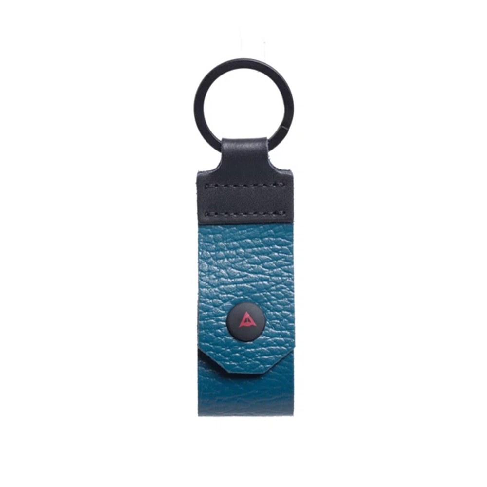 Φωτογραφία προϊόντος: ΜΠΡΕΛΟΚ ΔΕΡΜΑΤΙΝΟ PIN LEATHER KEYRING PETROL BLUE 19900007| DAINESE