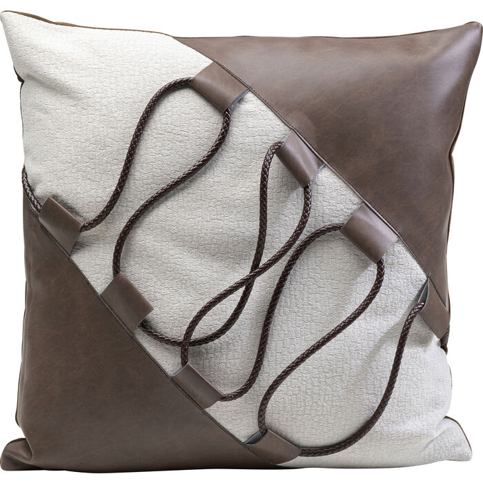 Φωτογραφία προϊόντος: KARE Μαξιλάρι Lace Καφέ 45x60x45 εκ. - Καφέ - 45Μx60Πx45Υ