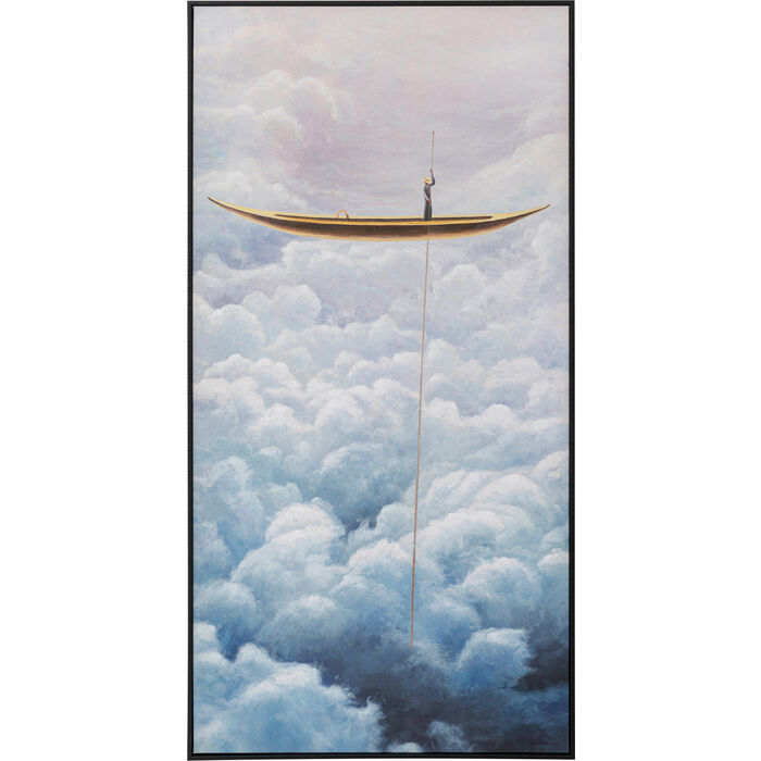 Φωτογραφία προϊόντος: KARE Πίνακας Cloud Boat 60x3,5x120 εκ. - Μπλε - 60Μx4Πx120Υ