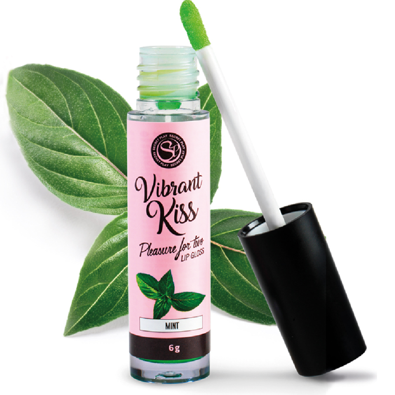 Φωτογραφία προϊόντος: Secret Play Vibrant Kiss Gloss Mint – Lip Gloss με Αίσθηση Μυρμηγκιάσματος