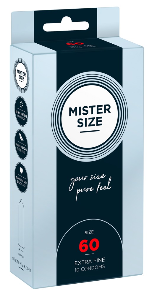 Φωτογραφία προϊόντος: Mister Size 60 – Προφυλακτικά XL για Άνετη Εφαρμογή (10 Τεμάχια)