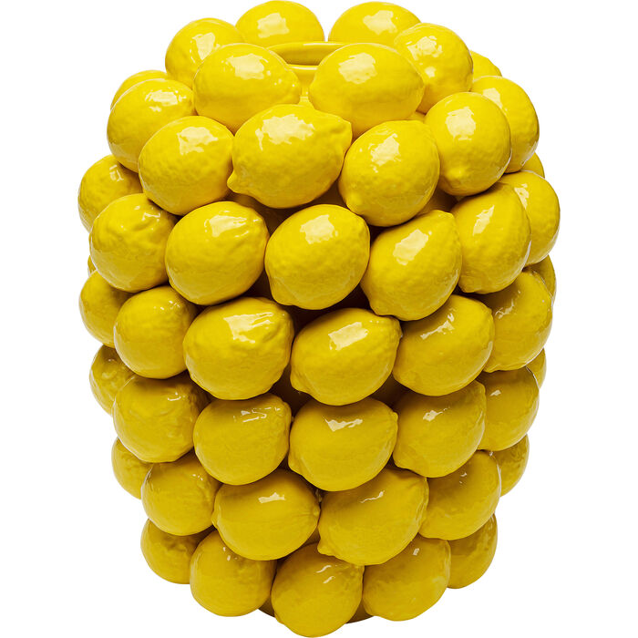 Φωτογραφία προϊόντος: KARE Βάζο Lemon Juice Πορσελάνη Κίτρινο 40x28x28εκ. - Κίτρινο - 28Μx28Πx40Υ