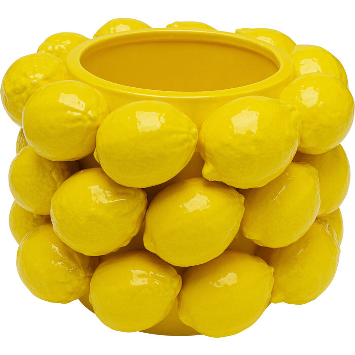 Φωτογραφία προϊόντος: KARE Vase Lemon Juice 19cm - Κίτρινο - 26Μx26Πx19Υ