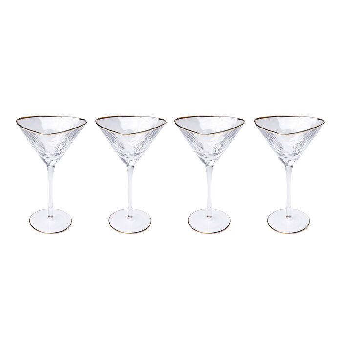 Φωτογραφία προϊόντος: KARE Ποτήρι Cocktail Hommage Γυαλί (Σετ 4τεμ.) - Διάφανο - 12Μx12Πx20Υ