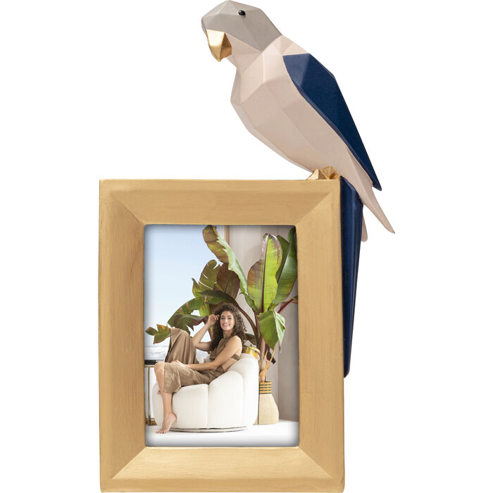 Φωτογραφία προϊόντος: KARE Κορνίζα Origami Parrot Χρυσή 18x31x6.6εκ. - Χρυσό - 18Μx7Πx31Υ
