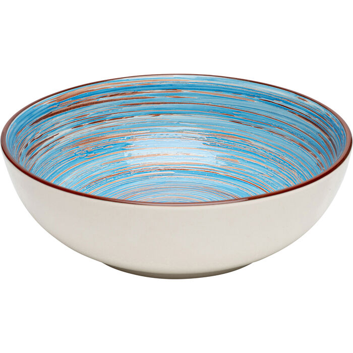 Φωτογραφία προϊόντος: KARE Μπωλ Swirl Μπλε 22,3x22,3x7,5 εκ. - Μπλε - 22Μx22Πx8Υ
