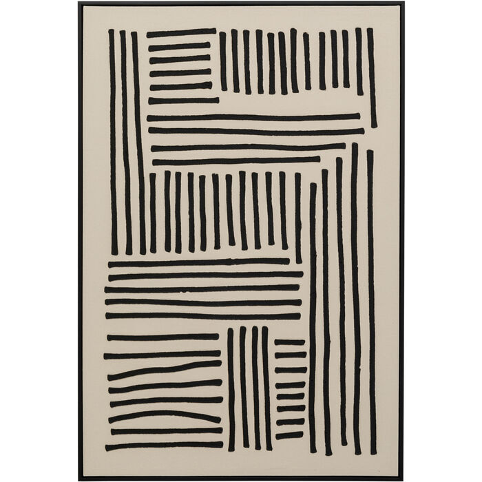 Φωτογραφία προϊόντος: KARE Canvas Picture Artistic Line 70x110cm - Μπεζ - 73Μx4Πx113Υ