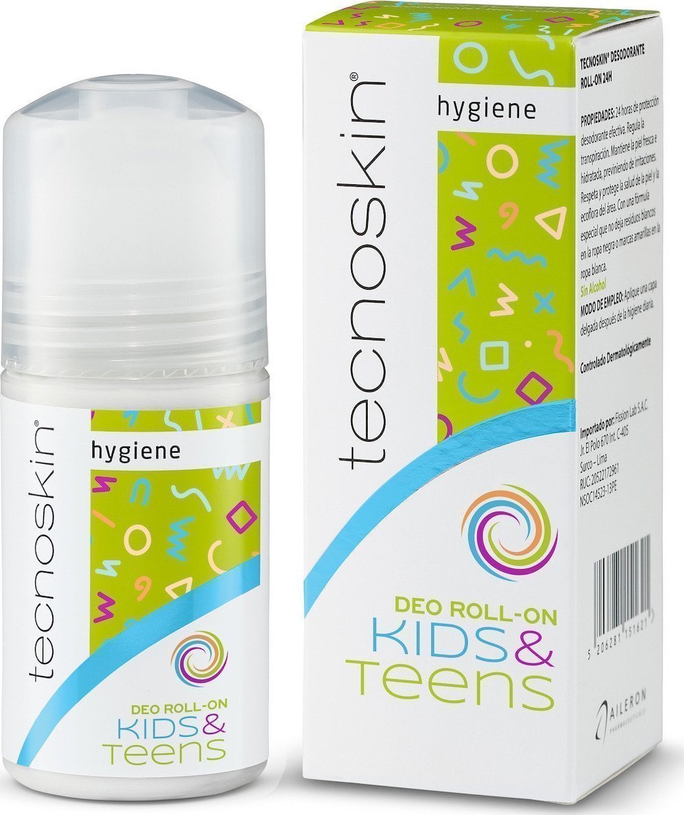 Φωτογραφία προϊόντος: TECNOSKIN Deo Roll-on Kids &amp; Teens, Αποσμητικό για παιδιά &amp; εφήβους 50ml